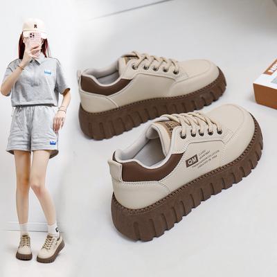 Kadın Moda Spor Ayakkabıları Açık Bağcıklı Kaymaz Kaykay Ayakkabıları Hafif, Rahat, Rahat, Nefes Alabilen Yürüyüş Düz Kadınlar için Spor Ayakkabılar