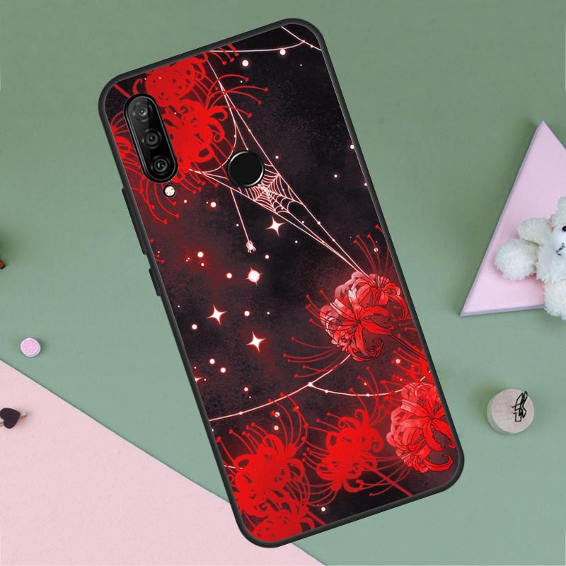 Lycoris radiata For Huawei Nova 9 10 SE Y91 Y61 Y90 Y70 Y60 Y72 12s 12i 11i 7i 8i P60 Pro P30 P40 Lite Case