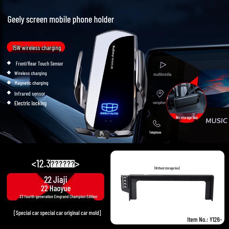 Cool Car Phone Holder for Geely Boyue L, 4th Gen Emgrand S, Xingrui Panda, and MINI