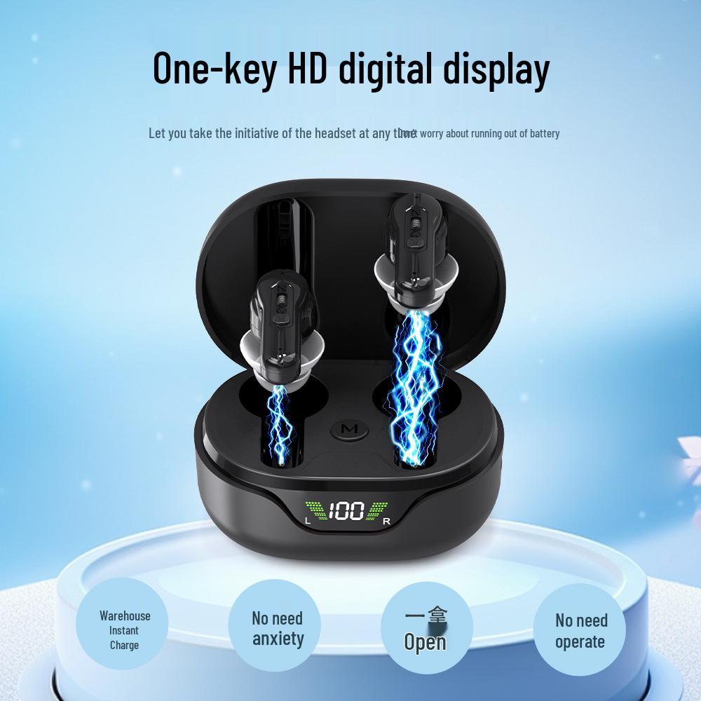 TWS Invisible Hearing Aids for Elders: Rechargeable Cross-Border Digital Sound Amplifier