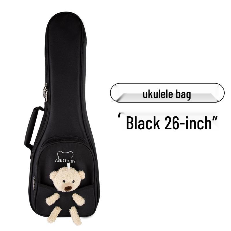 Akusticus Padded Ukulele Backpack, 23 /26 , Cute Design