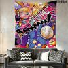 Popee the Performer Inspired Pattern Home Decor Tapestry, Wall Hanging, Decorative RV Wall Cloth.XGT0914181