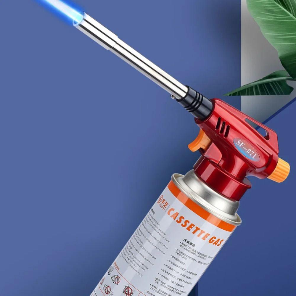 Adjustable Fire Burner Fuel Torch Portable Portable Flamethrower Camping Fuel Blow Torch  Kitchen