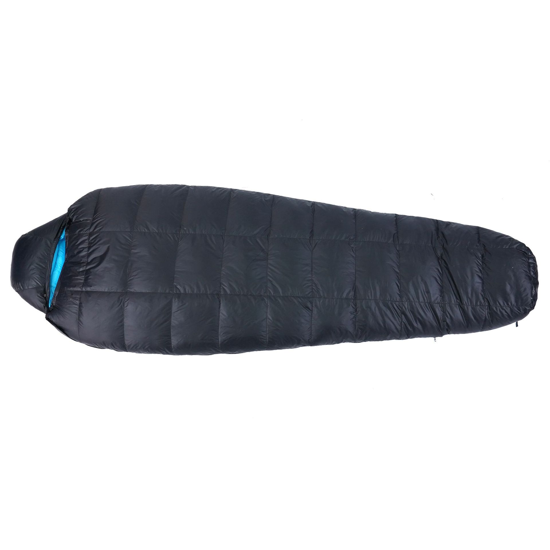 Factory Price Mummy Duck Down Sleeping Bag Hiking Camping Outdoor Winter Ultralight Sleeping Bag 210X8cm