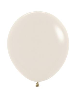 Latexballons Sempertex, Pastell Dämmerung Creme, 45cm, 25 Stück