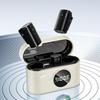 SX101 Wireless Lavalier Mic: AI Noise Reduction & HD Recording for Streaming