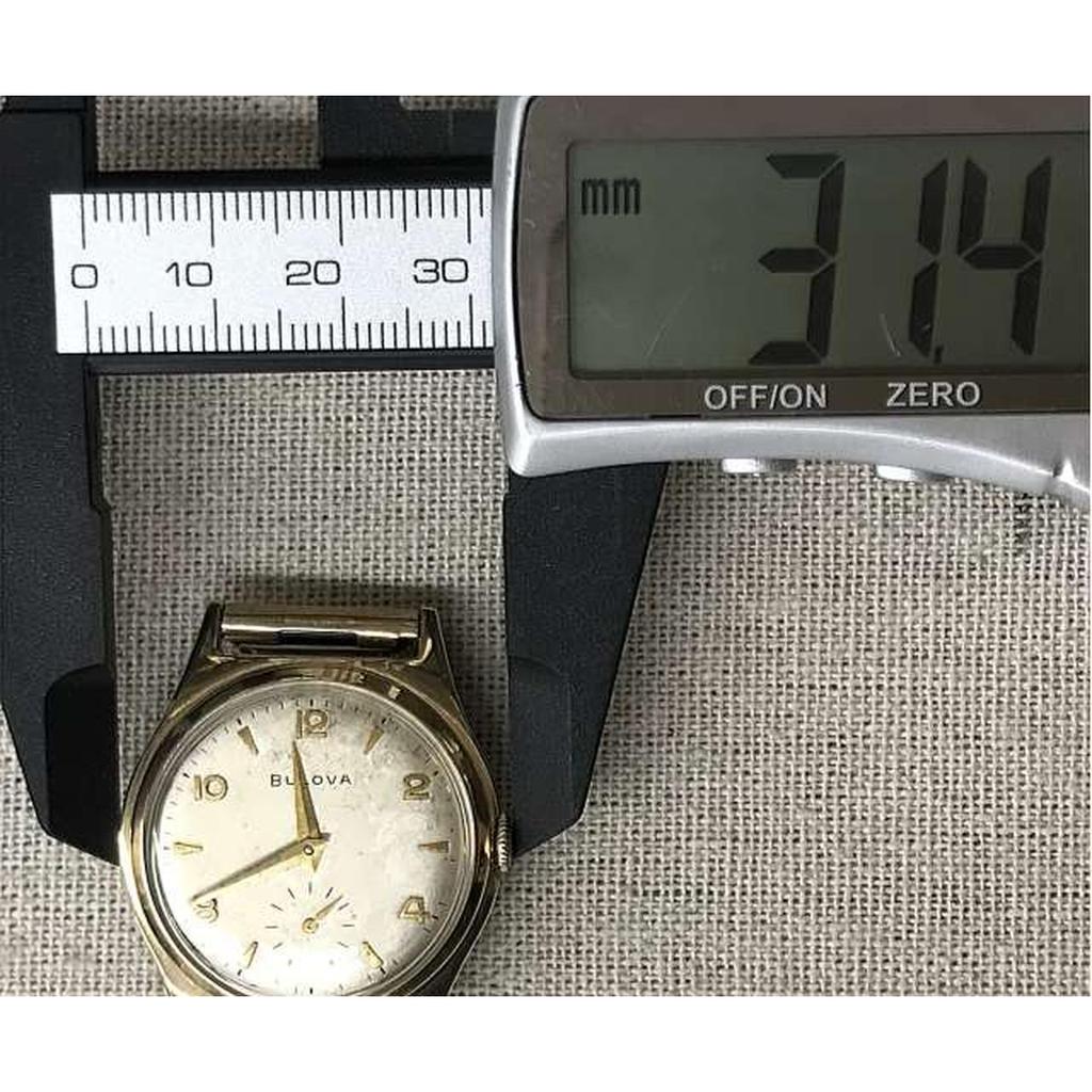 Used BULOVA L7 B982350 (Fudo) Manual winding watch
