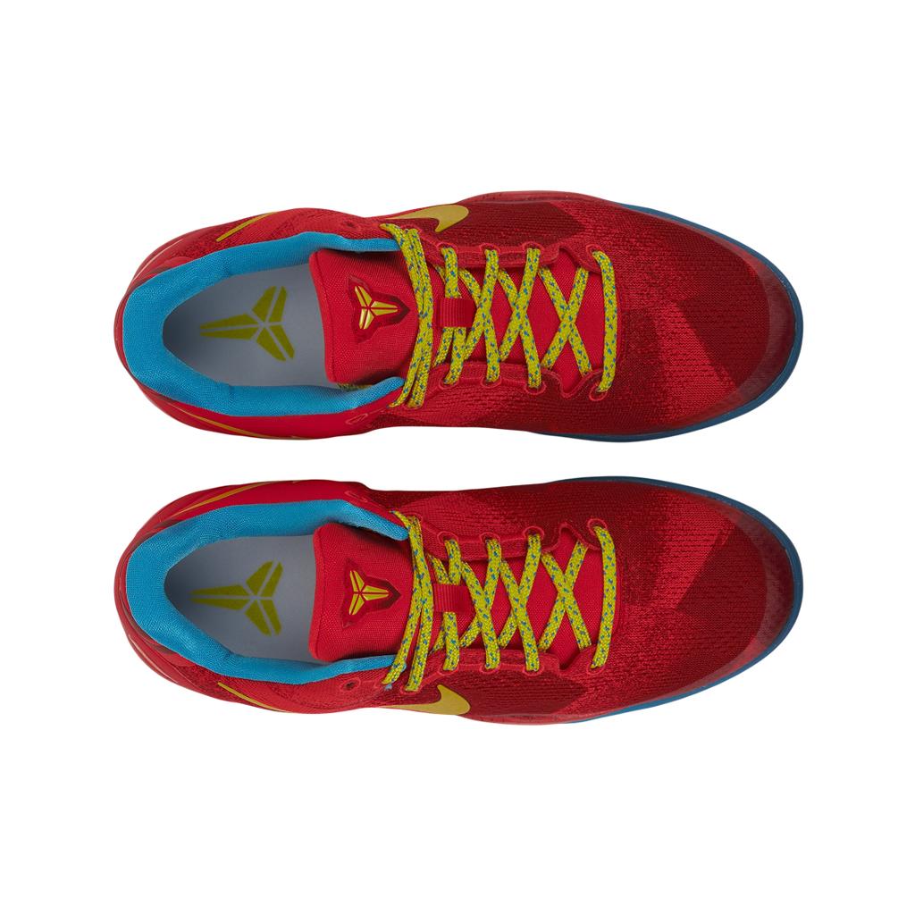 Nike Kobe 8 Protro GS Jahr des Pferdes 2026 Unisex Sneaker Rot Light-Crimson Hell-Citron IM6639-600