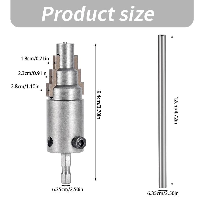 Professional Grade Thread Removal Tool With Hexagonal Handle For Enhancing Grip And Precise Operation In Industrial Setting