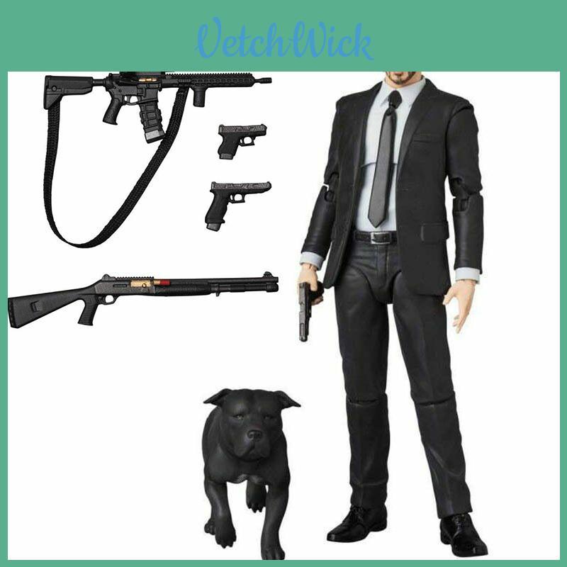 Highly Detailed Medicom Toy Mafex 085 John Wick Chapter 2 Action Figure For Collectors And Kids Gifts
