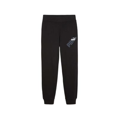 Simple Logo Print Comfortable Breathable Cuffed Casual Pants Women Bottoms Black 682273-01