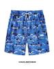 2026 Men's Ice Silk 3D Print Mid-Length Beach Sports Shorts - Trendy and Versatile Casual Wear