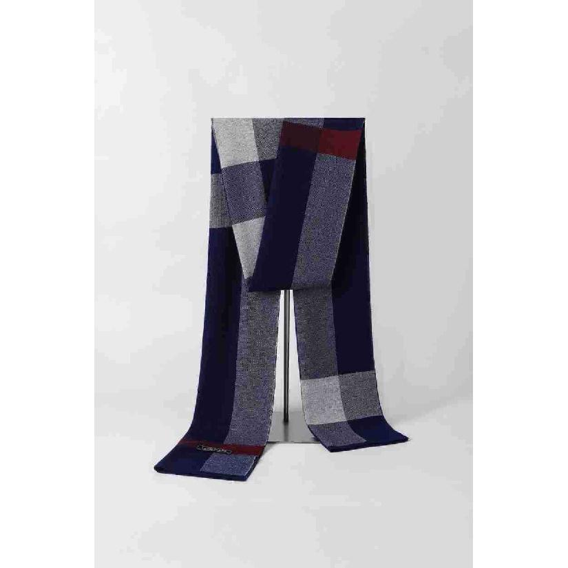 

Зимний высококачественный мужской маленький вязаный шарф с шахматным узором в корейском стиле, модный универсальный простой шерстяной шарф, подарок на день рождения 195*28