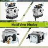 6696550 WYC-22 Carburetor for Hitachi CG22EA 21.1cc Tanaka TCG-22EAB TCG-22EAS