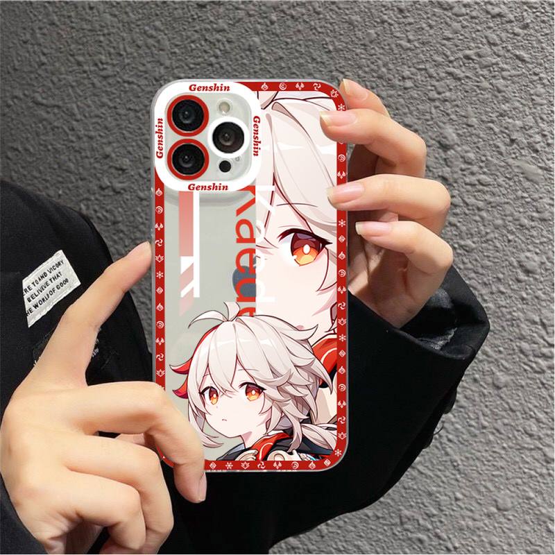 Anime Genshin Impact Phone Case for iPhone 11 12 13 Mini Pro Max 14 Pro Max Case Shell