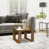 825825 vidaXL Side Table Smoked Oak 50x50x35 Cm Engineered Wood