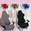 Spandex Gaming Swivel Chair Cover Removable Dustproof Anti-slip With Armrest Covers