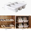 Home Three Shoes Racks Plastic Japanese Shoe Storage Box Space Saver Organizer Cupboard Cabinets Creative Container