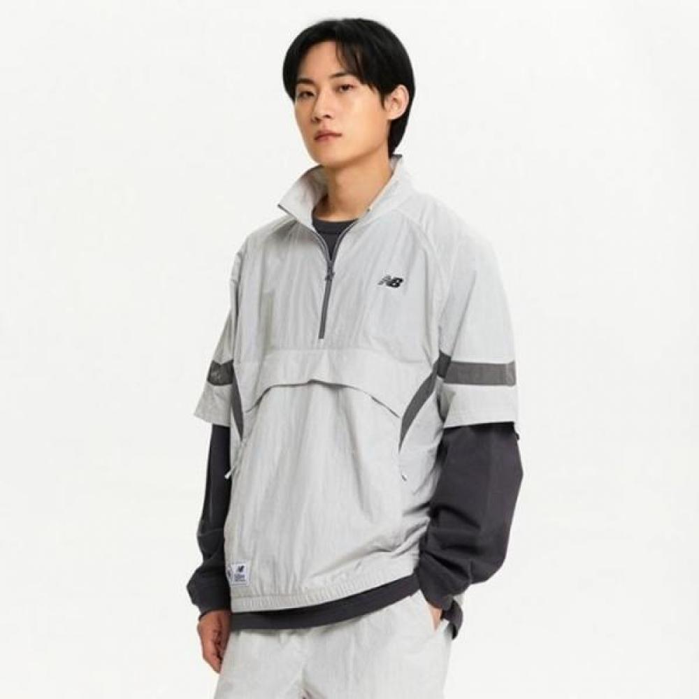 

New Balance Windbreaker Short Sleeve Anorak Nbnae22513 16 90(S)