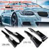 Pair Front Bumper Lip Splitter Spoiler For BMW 3 Series E92 E93 M3 M-Tech 2006-2009 / 2010-2013 Bumper Side Splitter Cover