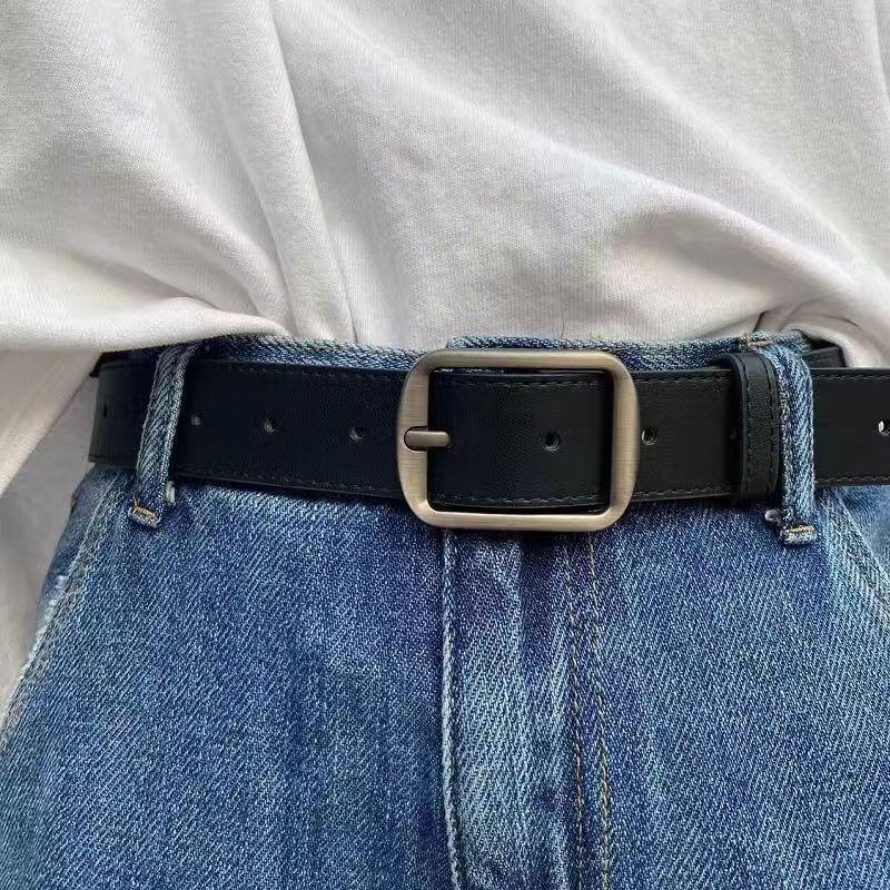 Style Chic Ins Waist Belt In Black And Brown For Youth Fashion Look Forward
