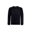 Li Ning Badminton Series Printed Sports Crewneck Sweatshirt Men Sweatshirt Black AWDR809-2