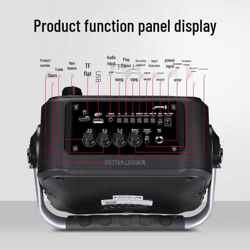 Wanlida M+9001C Portable Karaoke Bluetooth Speaker