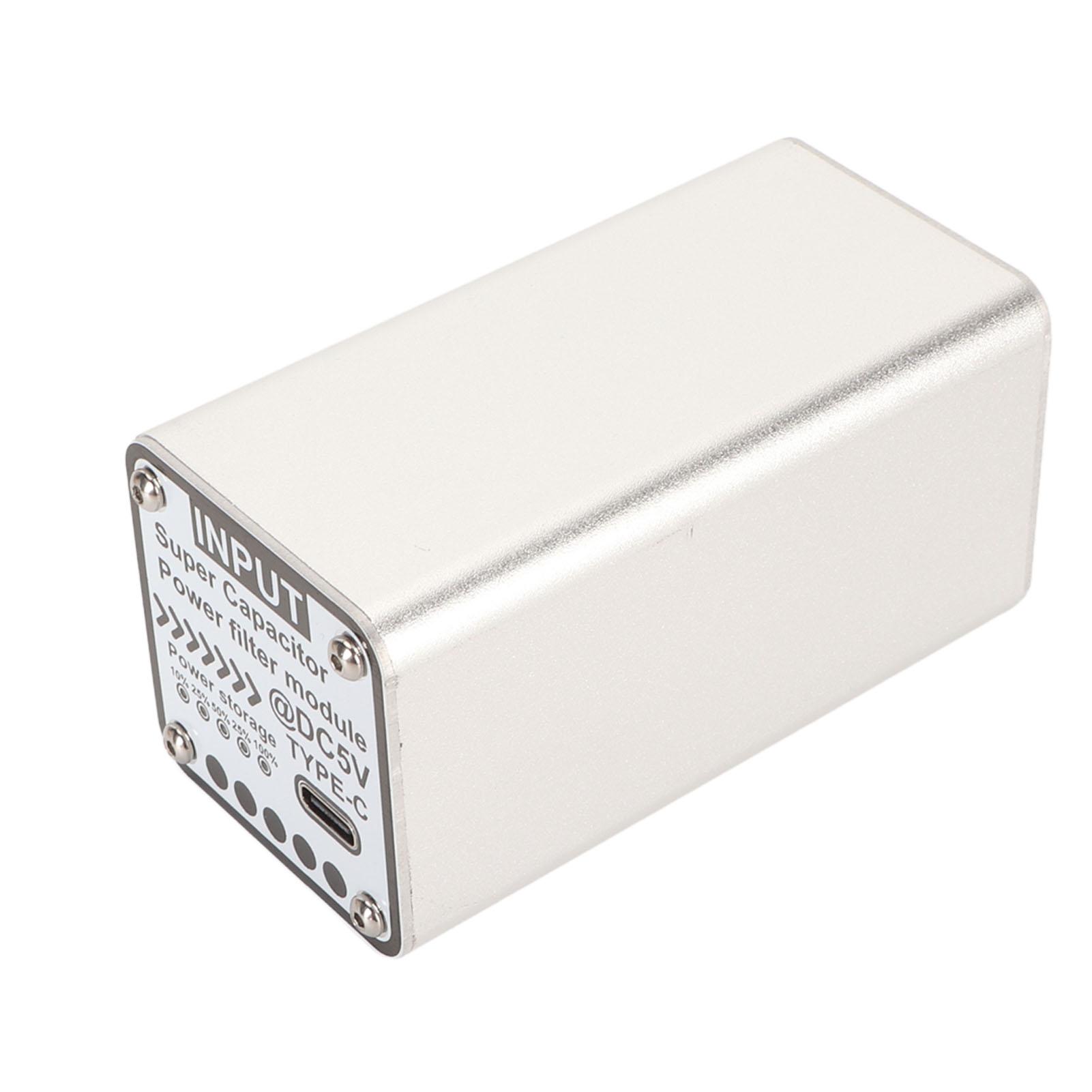 

Capacitor Power Filter Module Professional Aluminum Alloy Shell Type C Interface Power Filter