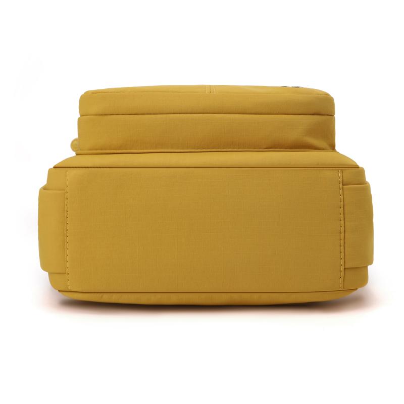 Multi-Functional Backpack Women's Chest Bag Solid Color Crossbody Bag