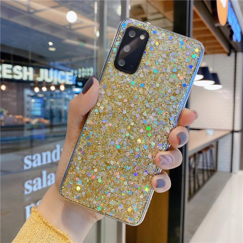 Samsung S11FE Mobile Phone Case Sequin Glitter S11/11A11/A11 Epoxy S11ultra Anti-drop Soft Case