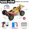 WLtoys 144010 V8 RC Car Brushless 1:14 75Km/H High Speed Metal 4WD Drive Off-Road 2.4G Transmitter 1/14 RC Racing Car VS 124007