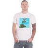 Yes T Shirt Heaven and Earth Band Logo New Official Mens White Unisex T-Shirt