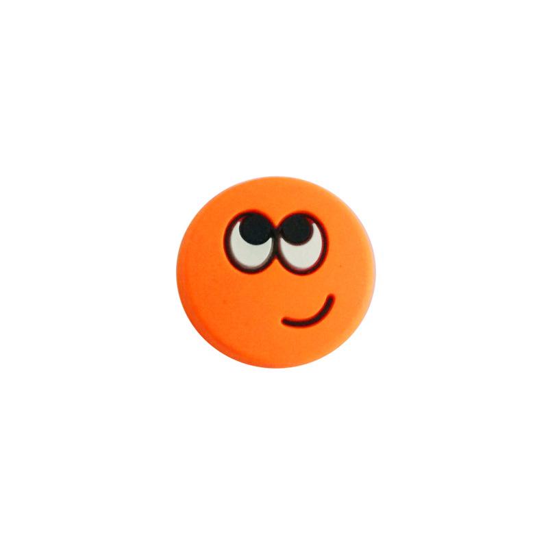 Funny Emoji Silicone Tennis Racket Dampeners - 16 Smiley Vibration Absorbers