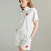 GOXO Terry Shorts White Give Me Buddy