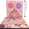 Musical Birthday Greeting Card with Light and Music Happy Birthday Card Greeting Cards for Women Men Kid Friend Birthday