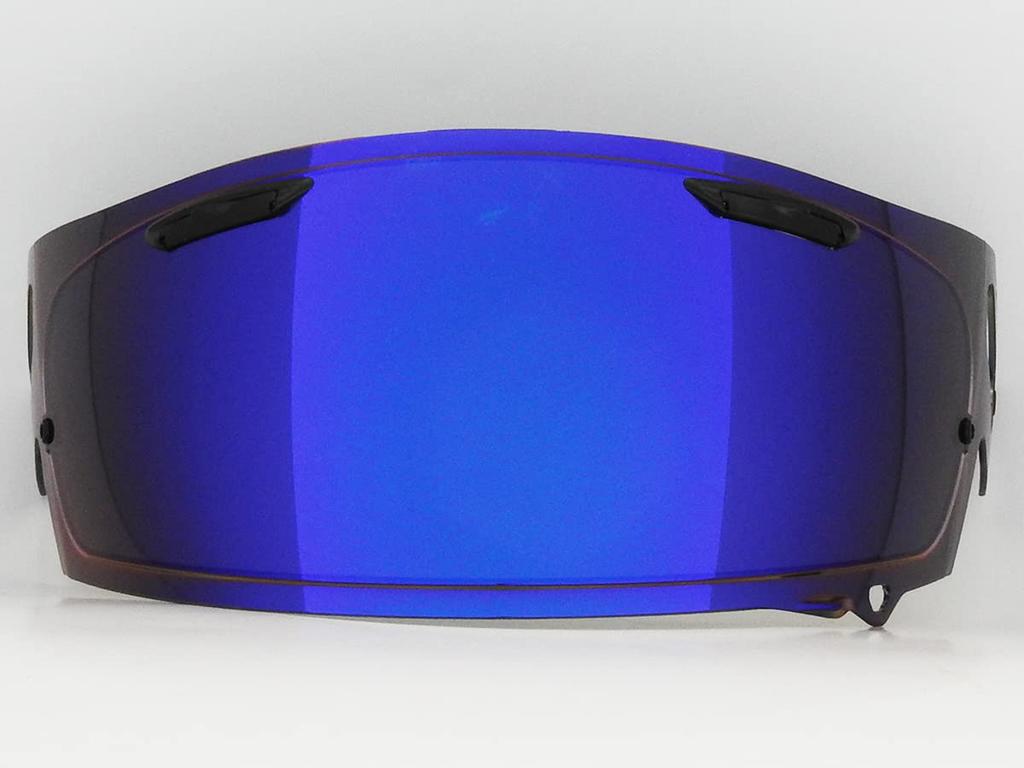 RXP VAS-V MV Compatible Blue/Dark Smoke Mirror Shield External Product Arai Alai VAS-V MV
