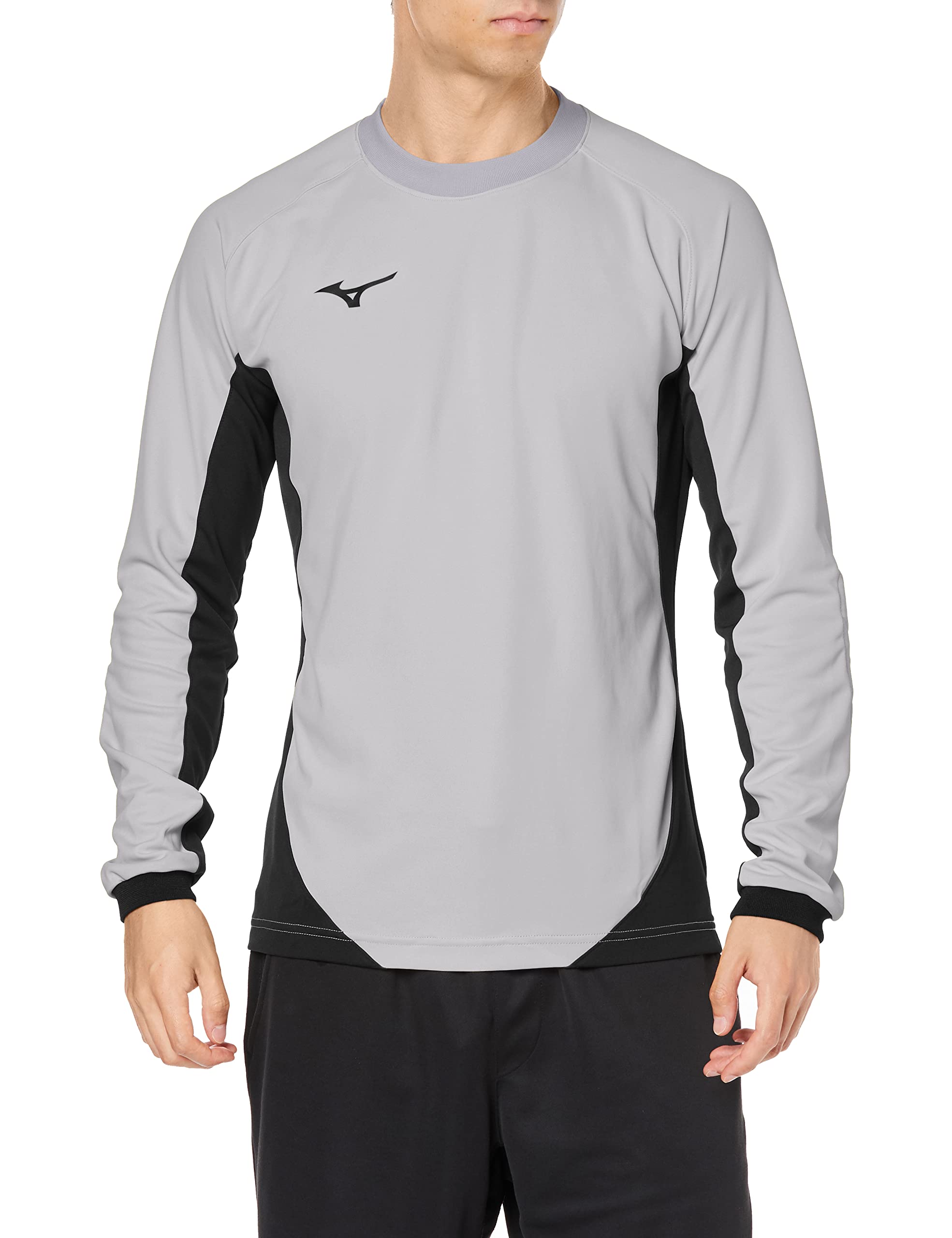 [Mizuno] Футбольная форма Вратарская футболка Однотонная P2MA1075 Сплав Серый 2XL