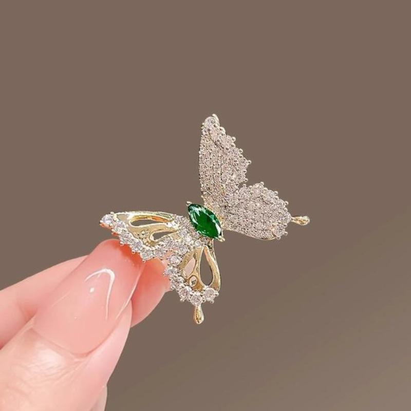 1Pc Fashion Butterfly Brooch for Women Men Exquisite Butterfly Insect Brooches Pins Jewelry Accessories Party Gifts