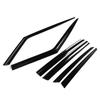 6Pcs Window Vent Visor Black ABS Deflectors Fit for Range Rover Sport 2013?2019