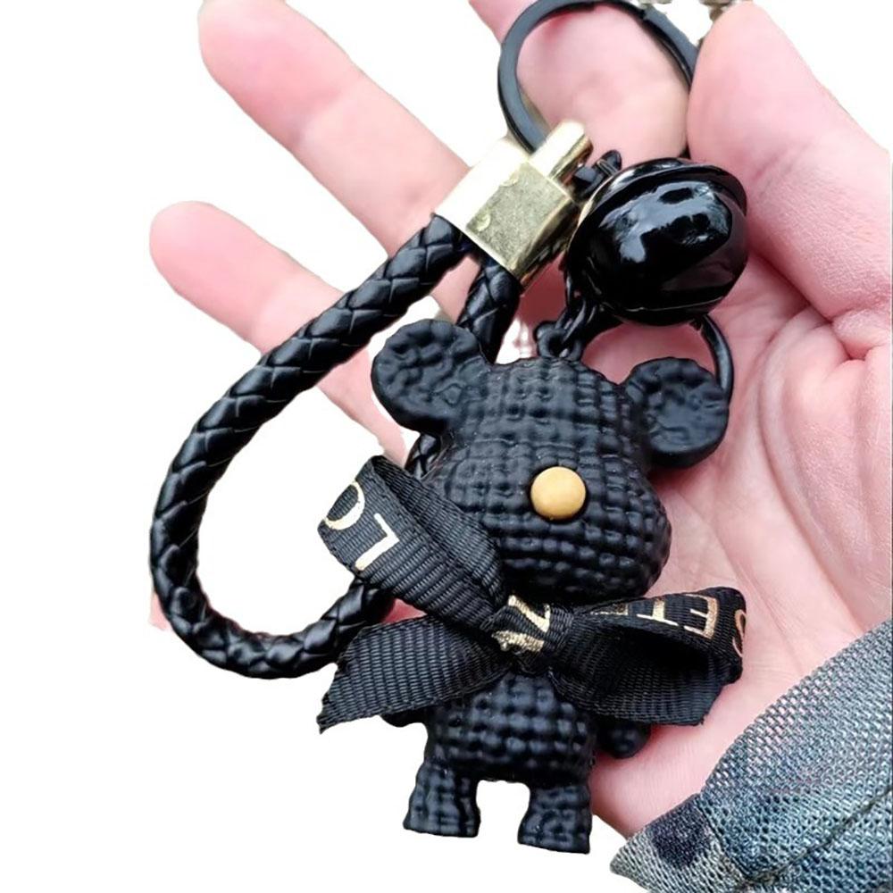 Woolly Bear Keychain Three-Dimensional Doll Backpack Pendant