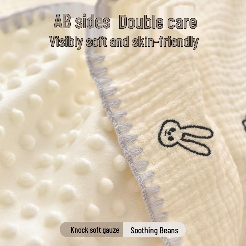 GPPNKC Baby Soothing Dot Blanket