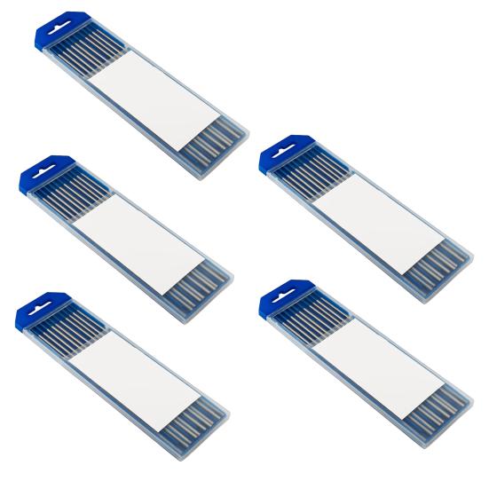 10 Pezzi 175mm Ago di Tungsteno Ottima Lavorazione Anti-corrosione Portatile Blu Tungsteno Terra Rara Asta