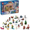 LEGO City Advent Calendar 2024 Toy with Blocks for Kids Ages 5-12, Christmas Gift, Educational Play