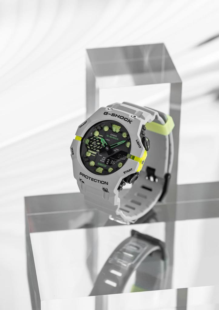 Relógio Casio G-Shock, Série Virtual Mix, Bluetooth, GA-B001MW-8AJF, Masculino, Cinza, Produto Japonês Autêntico, Exclusivo da Web