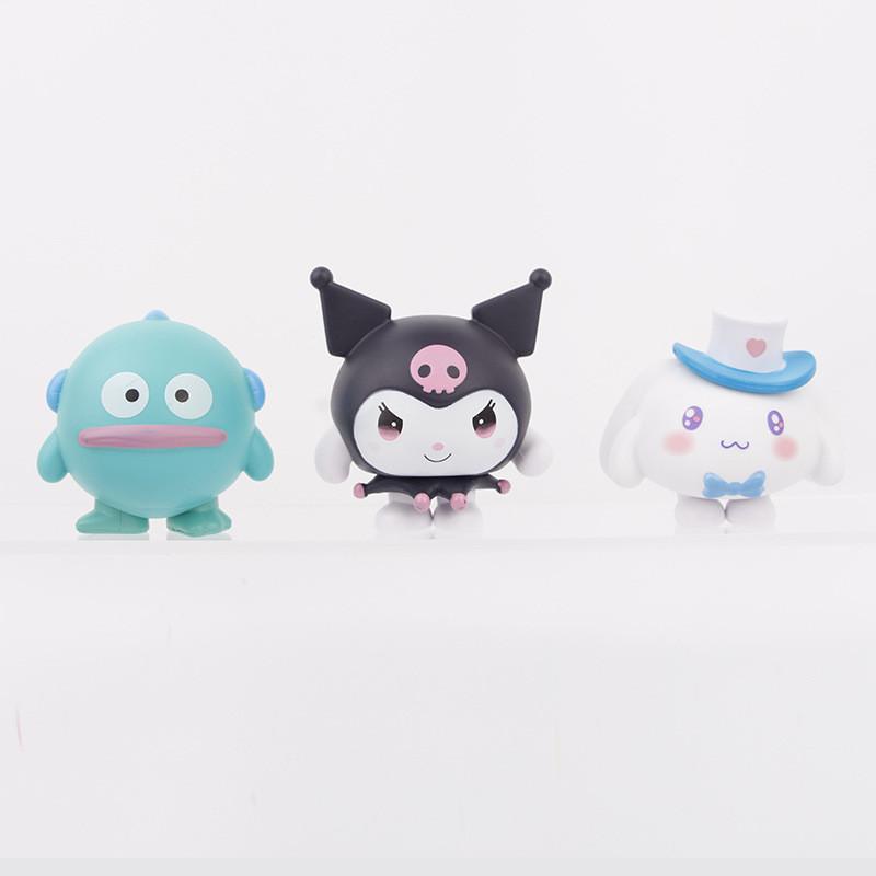 Adorable Sanrio Melody Kuromi Pvc Anime Figure Blind Box Collectible Toy