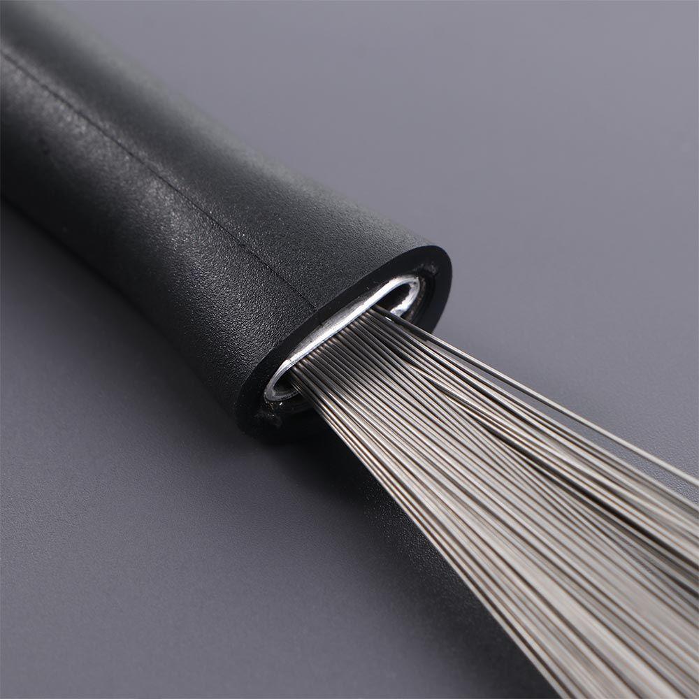Durable Portable Percussion Part Percussion Instruments Cleaning Tool Sticks Brush Music Cleaning Musical Cleaner Drum Brushes