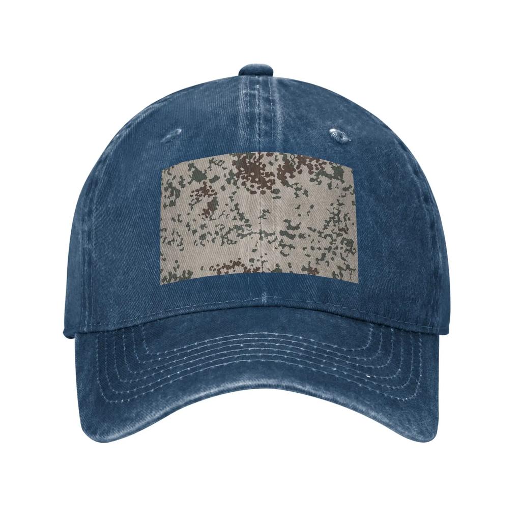 Splintertarn GerUnisex WW Camouflage Army Military Camo Washed Denim Cap Casual Baseball Caps Hat Summer Unisex Baseball Hats
