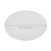 Acrylic Cutting Board Round Transparent Chopping Board 30cm / 11.8in Easy To Clean Countertop Protector Home Kitchen
