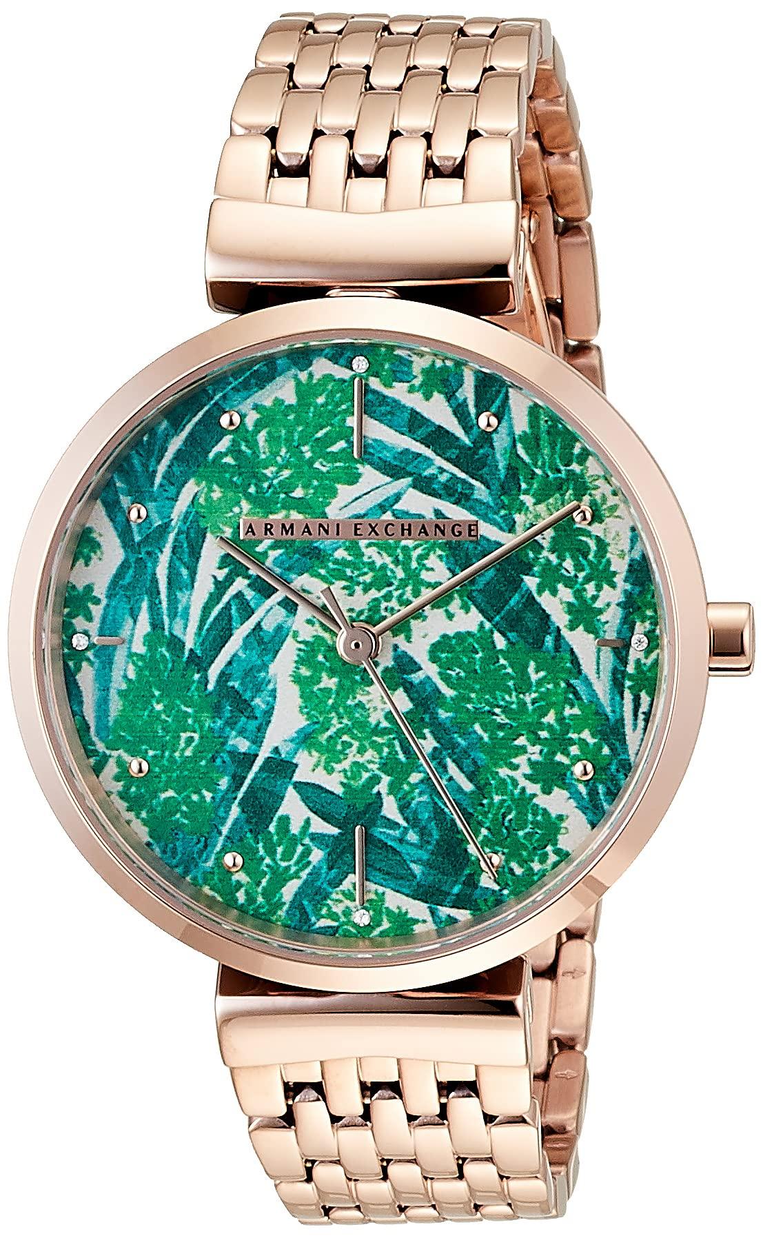 

[AX Armani Exchange] Часы Zoe AX5915 женские розовое золото подлинный импортный продукт