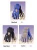 Kids' Cute Waterproof Winter Ski Gloves with Thick Velvet Lining, Warm for Boys & Girls